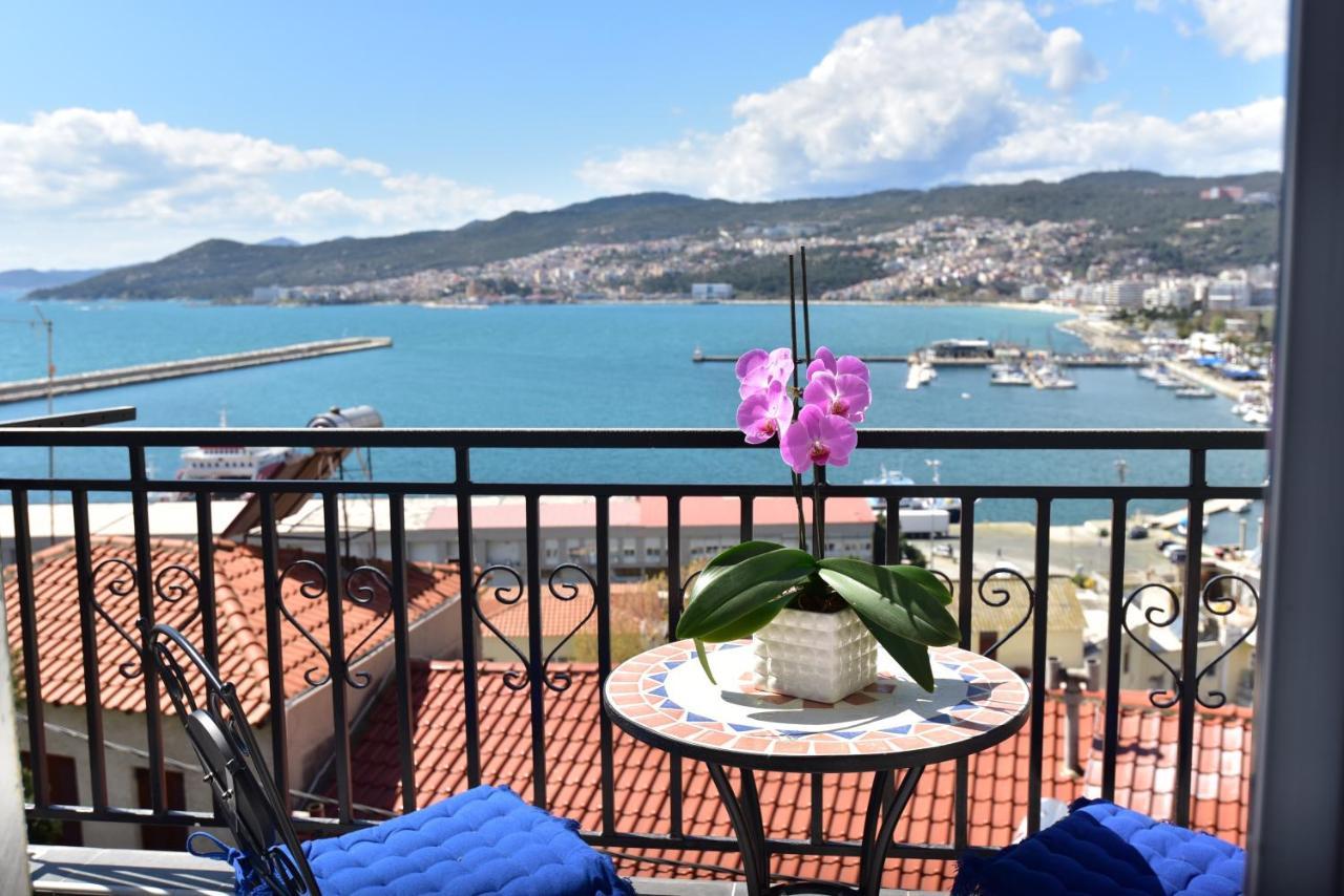 Ferienwohnung Golden Sea View - Old Town Kavala Exterior foto